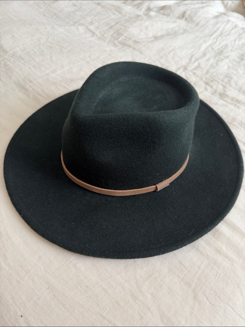 Tilley Wool Brimmed Hat in Forest Green